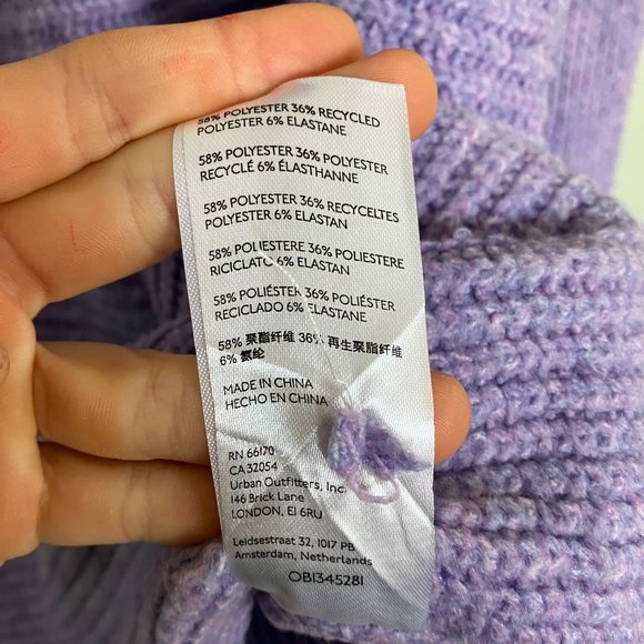 Anthropologie Pilcro cowl neck oversize sweater size medium - Picture 7 of 9